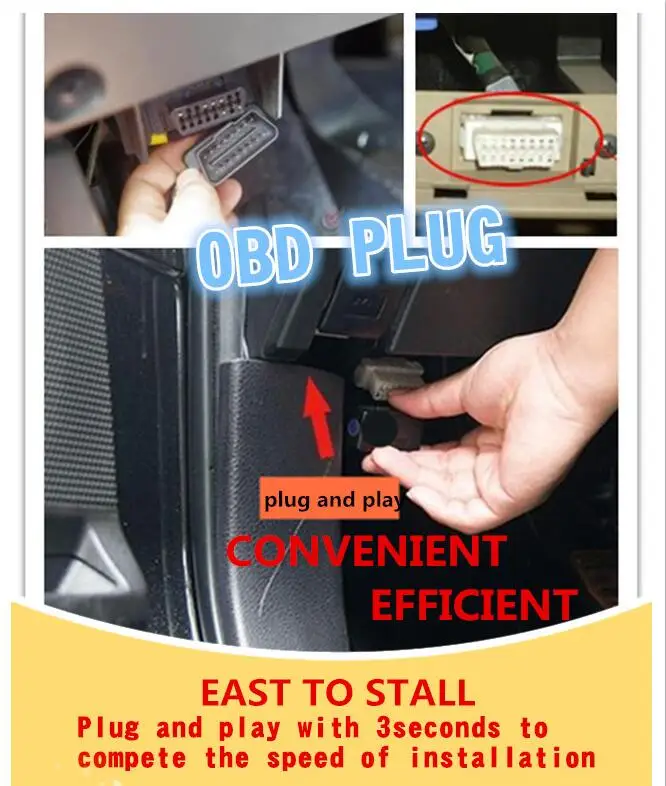 Интеллектуальное устройство, автомобильное электронное OBD, автоматический замок скорости безопасности для Kia Sportage R AT(не подходит MT