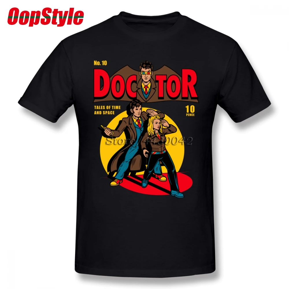 Футболка для мужчин Doctor Who Dr Прямая поставка хлопковая футболка с коротким