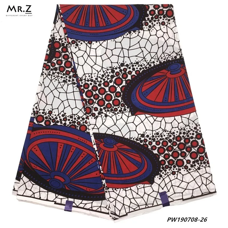 Mr.Z воск африканская ткань Анкары 6 ярдов/шт Java восковая Африканская Южная Африка