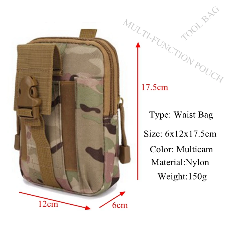 Тактическая уличная армейская Сумка для кемпинга скалолазания военная