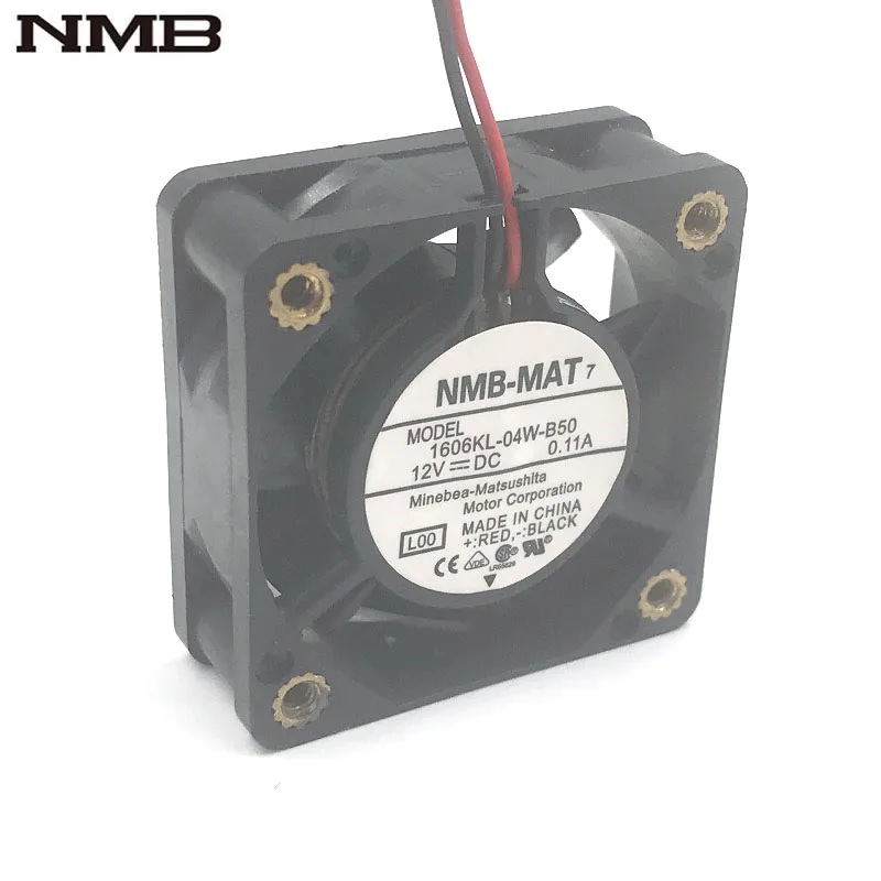 Совершенно новый для NMB 1606KL 04W B50 12V 0.11A 40mm 4015 40*40*15mm 6500RPM осевой вентилятор