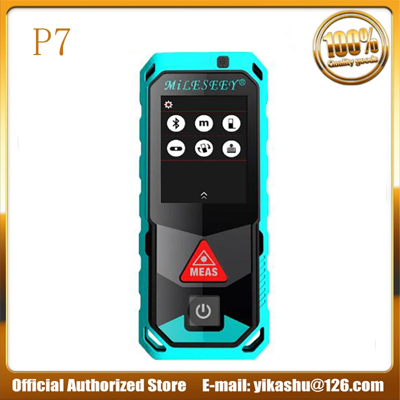 Mileseey P7 80 M 100 150 200 Bluetooth камера finder точка поворотный сенсорный экран Rechargerable