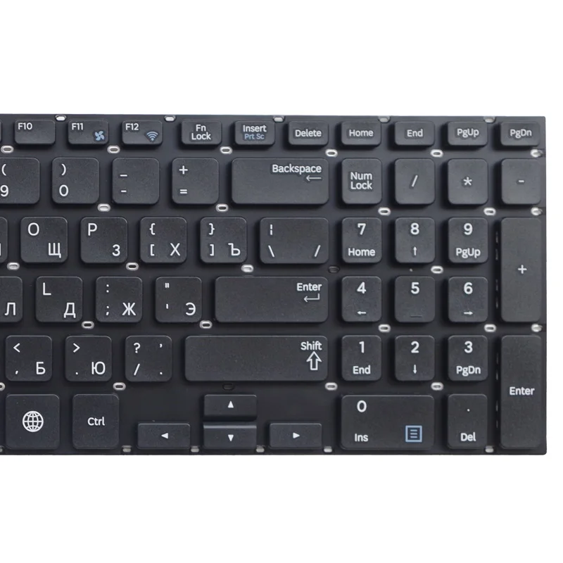Русская клавиатура для ноутбука Samsung 270e5v 275e5v 275E5E 270E5E NP270E5E NP275E5V NP275E5E NP270E5V черная