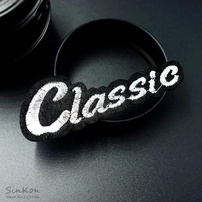 Классические (Размер: x см) Вышитые значки для нашивки швейная аппликация