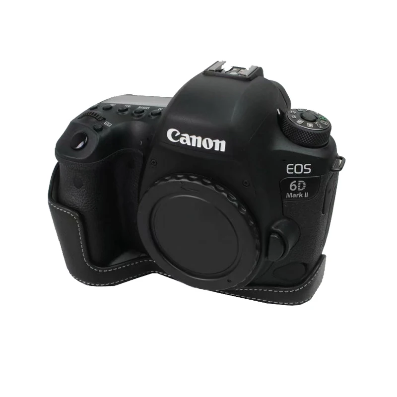 Чехол из натуральной кожи для камеры Canon EOS 6DII 6D Mark II 6D2 6DM2|Сумки фото-/видеокамеры| |