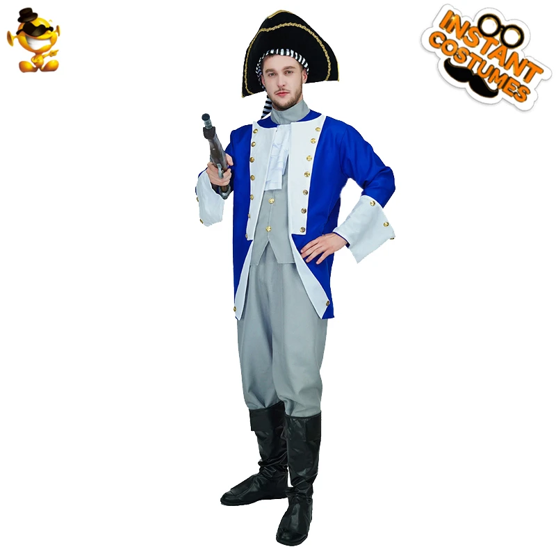 DSPLAY косплей для взрослых новый мужской костюм Colonial General Leader красивый мощный