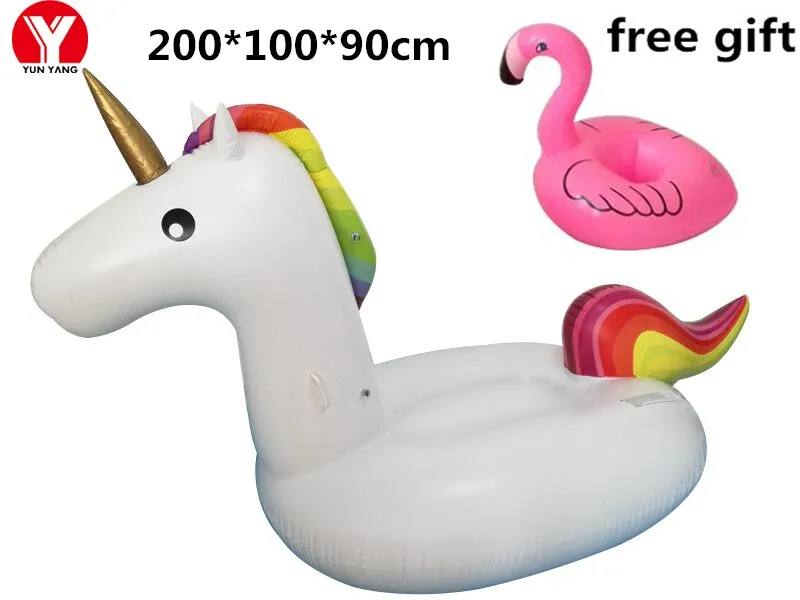 надувной единорог Надувные плавающие игрушки единорога Pool Giant Unicorn поплавки