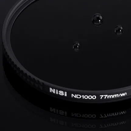NiSi 46 мм 52 55 58 67 72 77 82 NC ND1000 ультратонкий фильтр нейтральной плотности 10 стоп для