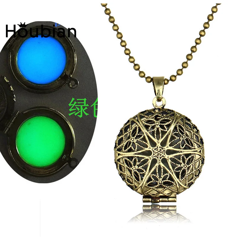 Эллипса древних полые ожерелье крест границы Специальный Световой аксессуары
