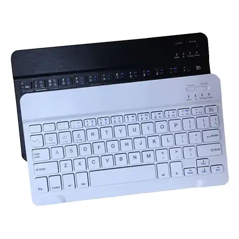 Беспроводная мини-клавиатура с Bluetooth, ультратонкая клавиатура для телефона, планшета, iPad, iPhone, Samsung, huawei, смартфона Android