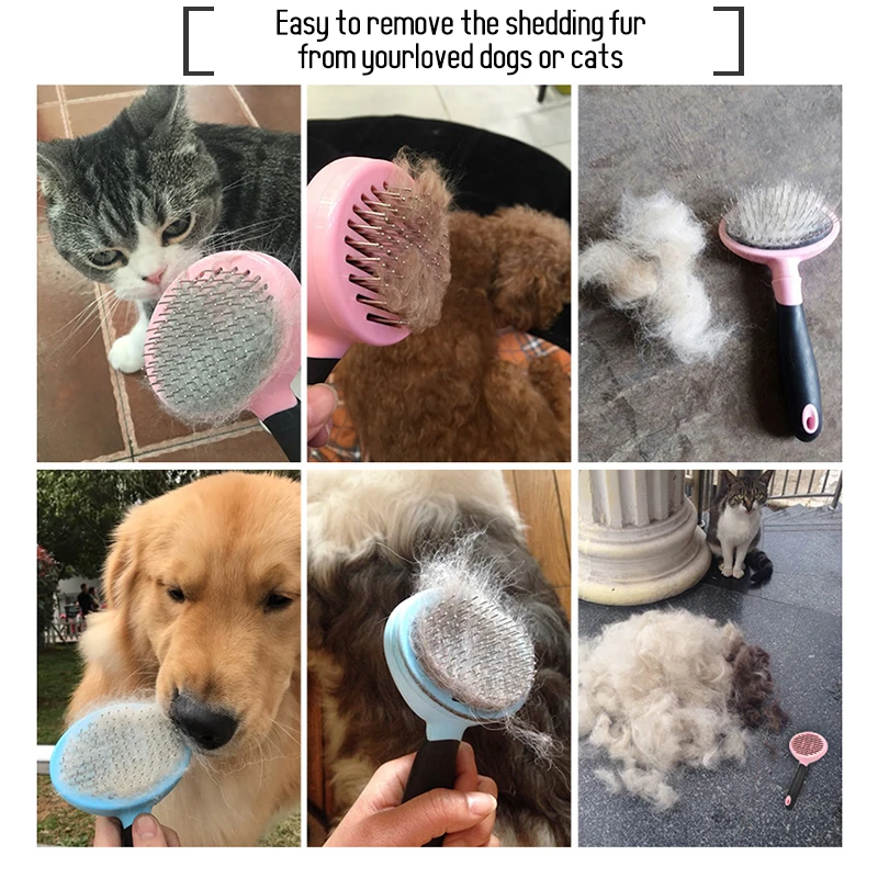 Расческа для кошек PAWZRoad расческа рассыпчатых котов домашних животных