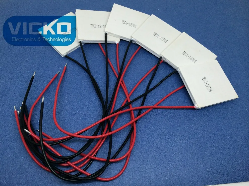 TEC1 12706 TEC Термоэлектрический охладитель Пельтье 12 В Новый полупроводниковый