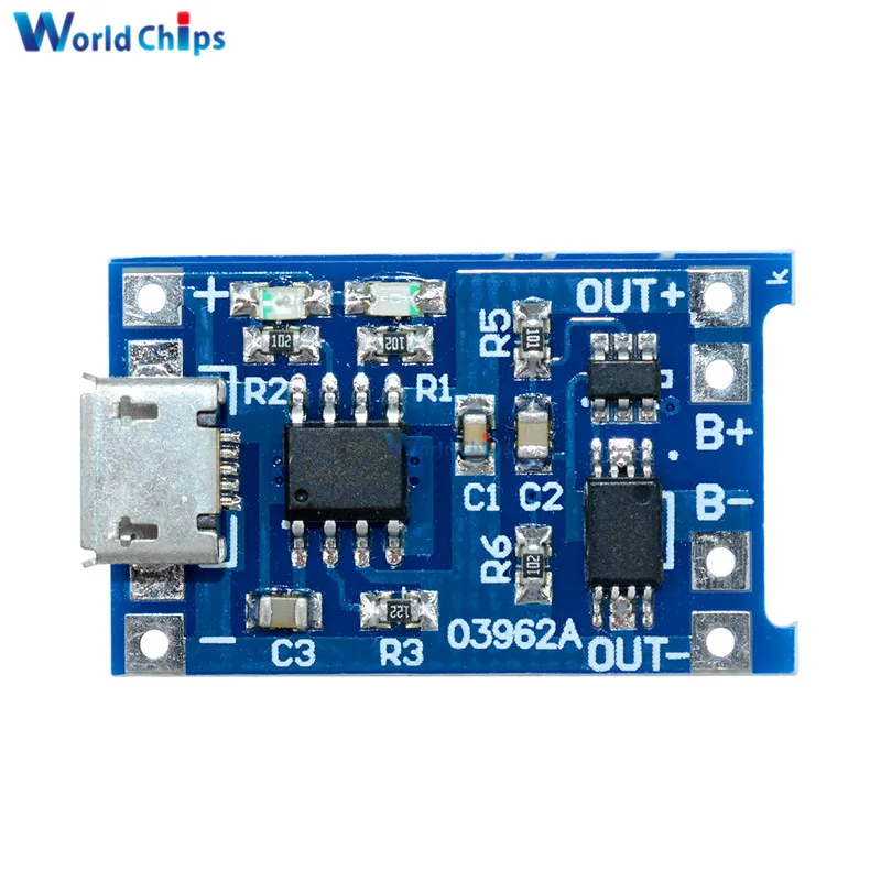 5 шт. TC4056A замена TP4056 Micro USB в 1 а 18650 модуль зарядного устройства литиевой батареи с