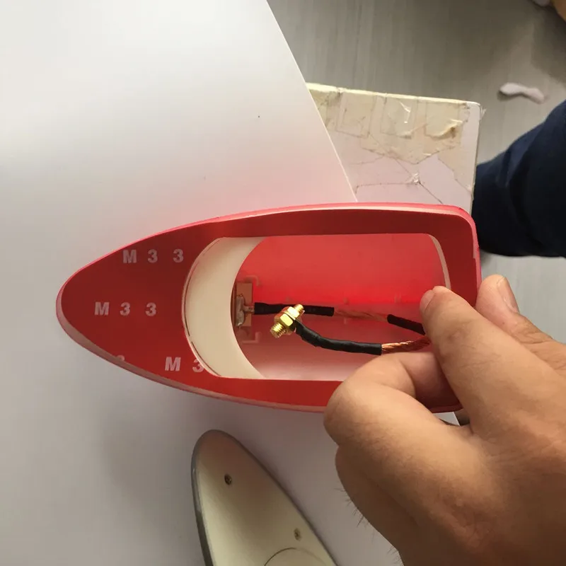 Наклейки для стайлинга автомобиля авто антенна с акульим плавником Renault clio megane 2 3