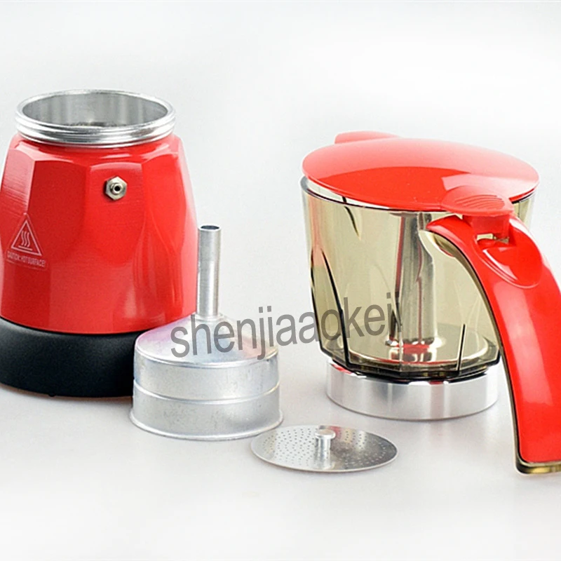 Кофейник Moka электрическая кофеварка для эспрессо 1 шт. мокко 220-240 В 480 Вт | Бытовая