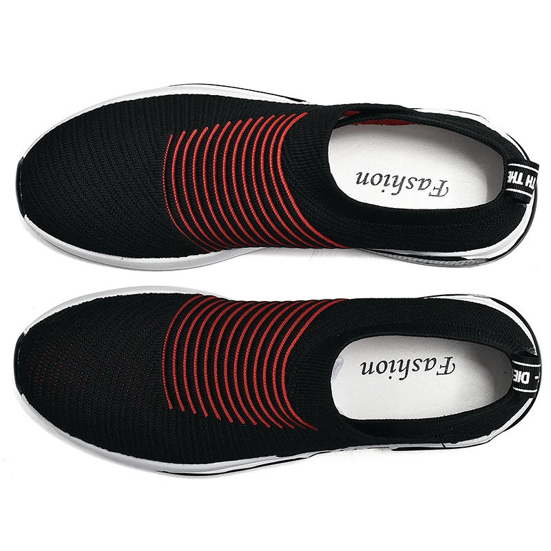 Men Sock-like-fit sneaker casual shoes Comfortable textile lining Rubber outsole Exceptional cushioning and shock absorption | Обувь
