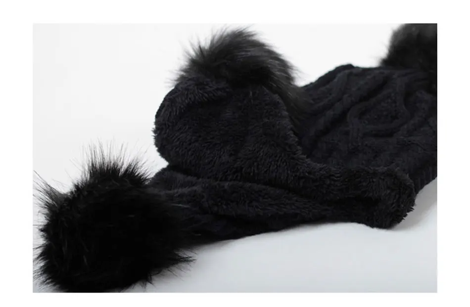 GROUPJUMP, Skullies Beanies, Pom Poms, зимняя шапка, популярная вязаная шапка, толстые теплые шапочки, шапки для укладки волос, Touca Gorro