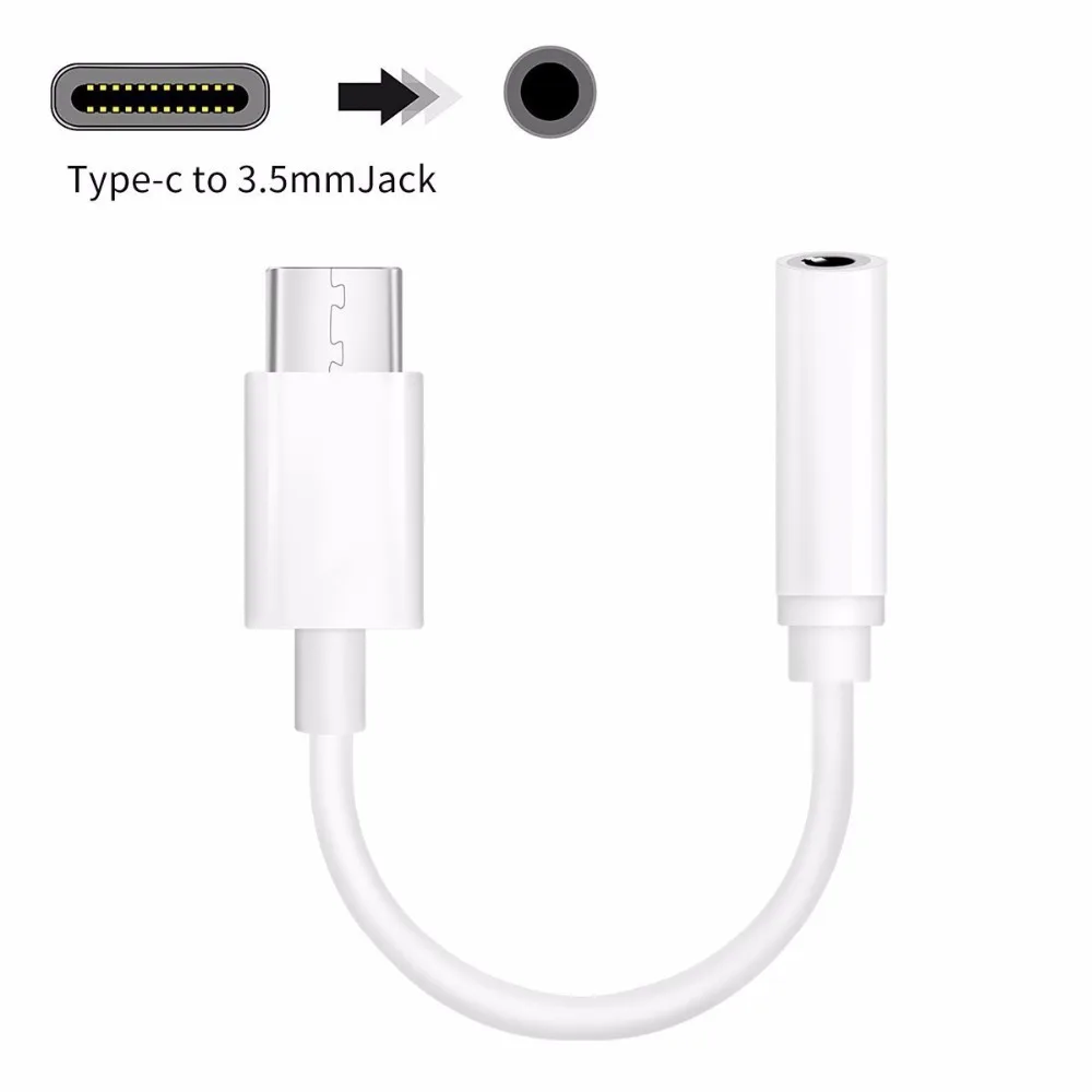 Кабель адаптер для наушников Type C 3 5 мм usb 1 USB штекер AUX аудио разъем Xiaomi 6 Mi6 Letv 2 pro