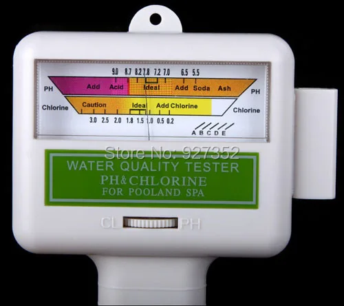 Новая Вода Качество PH/CL2 Хлор Тестер Измеритель Уровня PH для Бассейн Спа