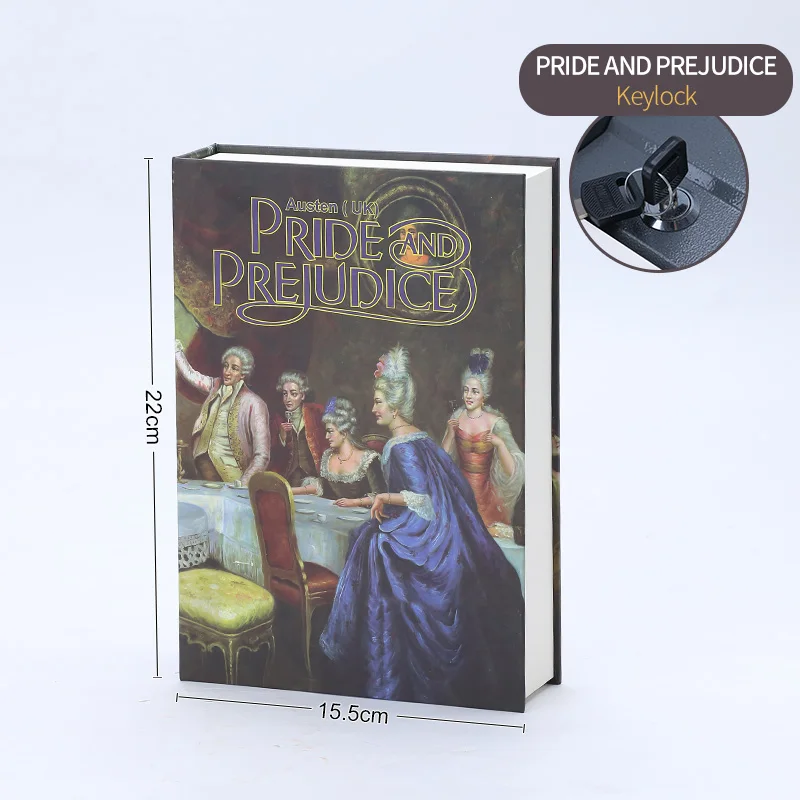 Pride Key Lock Металлическая копилка, замок, пароль, сейф, книга для хранения монет, коробка для хранения, украшение дома, аксессуары SB-ZZ - Цвет: Pride Key Lock