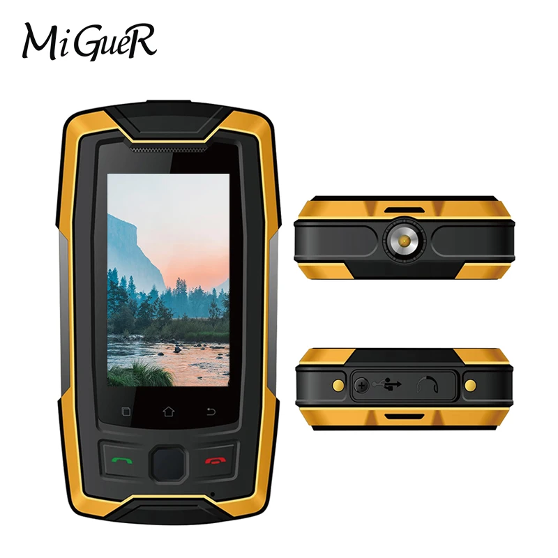 SERVO X7 Plus IP68 Rugged Smartphone 2.45''HD 2GB RAM 16GB ROM 3500mAh MTK6737 Quad Core WaterProof Dustproof Shockproof phone