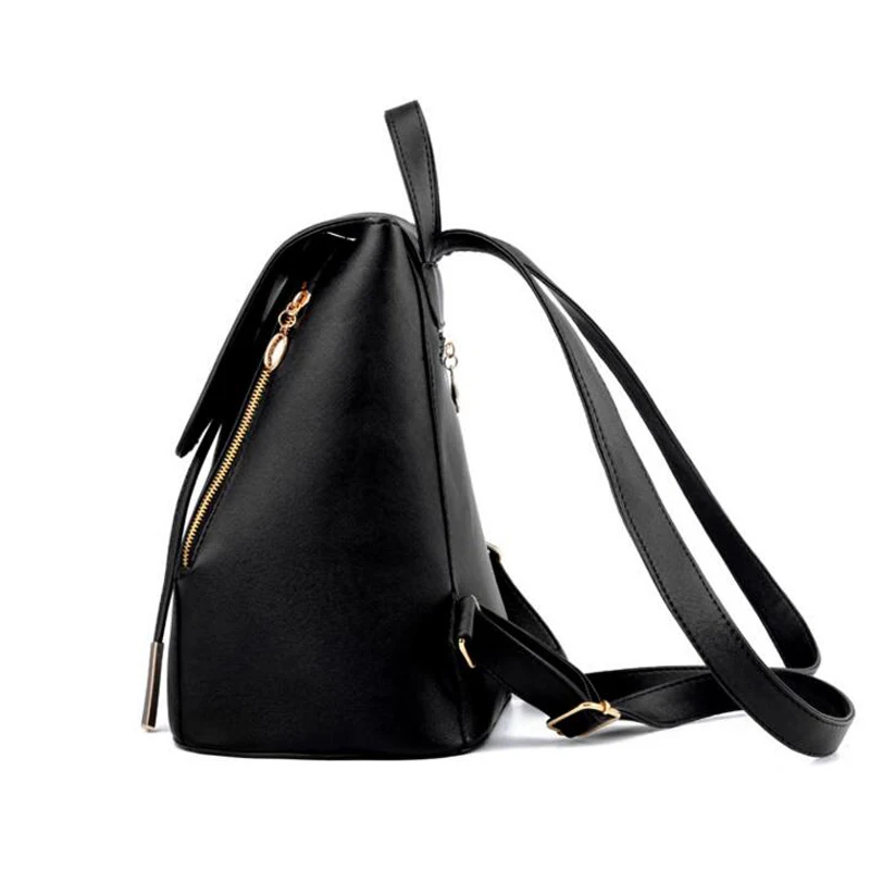 Модные женские рюкзаки высокого качества из искусственной кожи Mochila Escolar