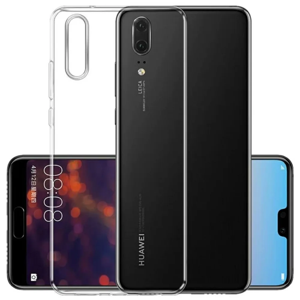 Чехол для Huawei P20 Lite Роскошный чехол P 20 прозрачный силиконовый Pro искусственный |