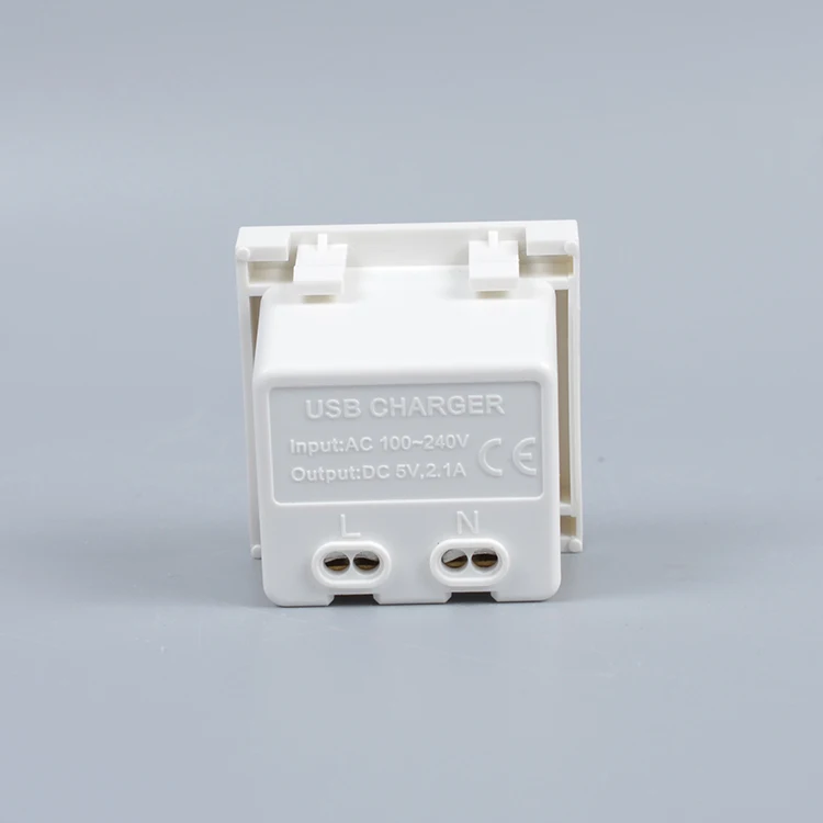 1 шт. Dual USB Порты и разъёмы электрические розетки Зарядное устройство переменного