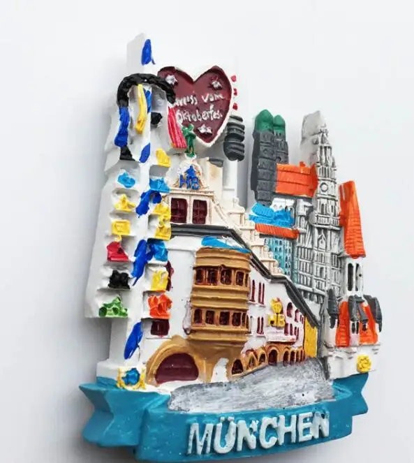 

Munich, Germany Fridge Magnets Tourism Souvenirs Refrigerator Magnetic Sticker