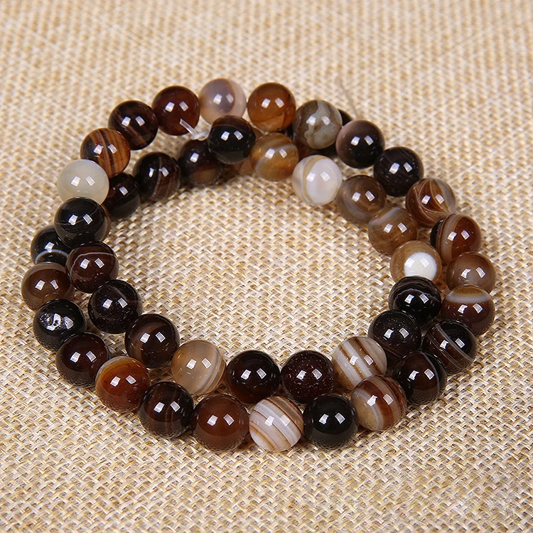 

Coffee lines stone beads beads jewelry DIY handmade jewelry accessories