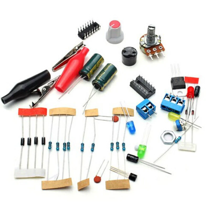 DIY Kit LM317 Регулируемое напряжение 220 В до 1,25 в-12,5 в понижающий модуль питания печатная плата электронные комплекты