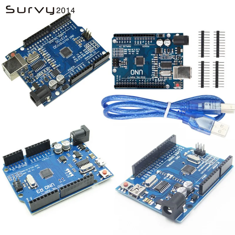 Для arduino UNO R3 ATmega328P ATmega328 Мини/Micro USB плата микроконтроллера заменить