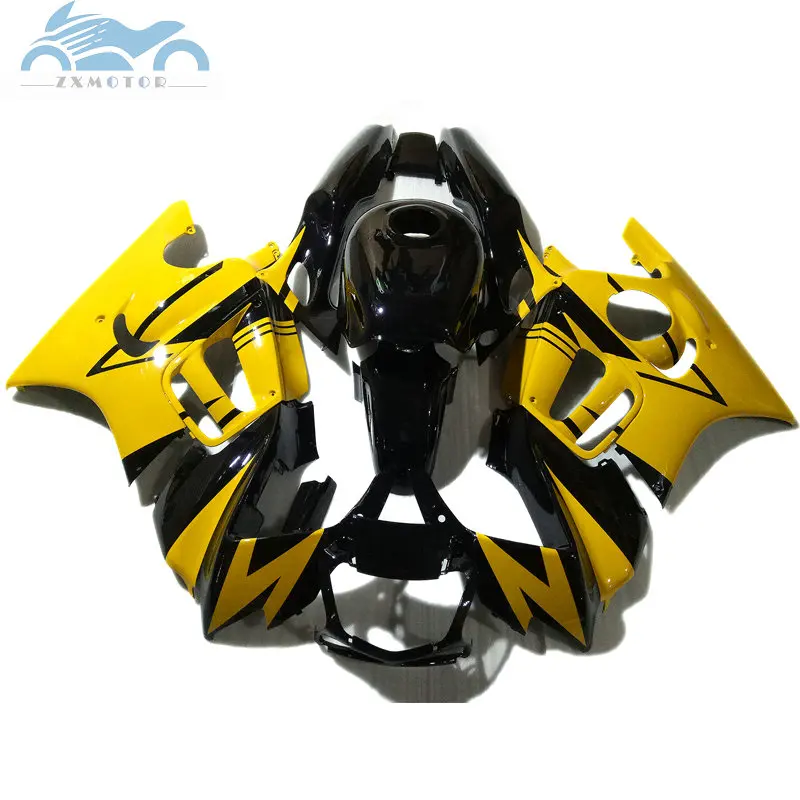Мотоциклетные детали для HONDA CBR 600 F3 Обтекатели 1997 1998 CBR600 97 98 желтый черный