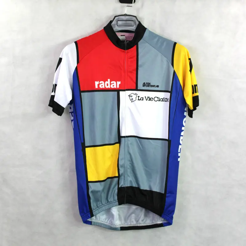 Новые Мужские Велоспорт Джерси Удобная Велосипед/Велосипед Рубашка Радар Чужой