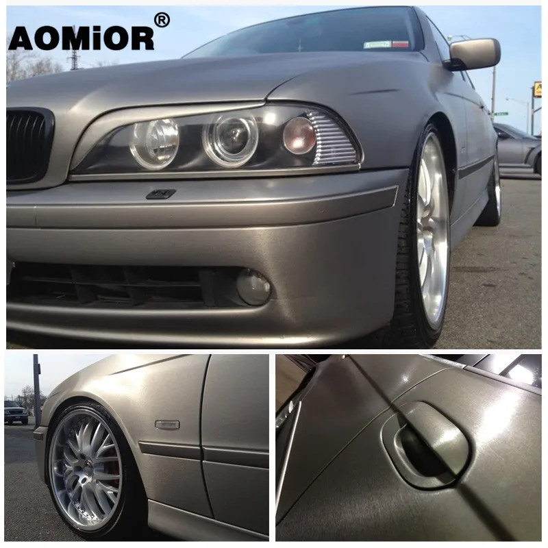 Матовая виниловая пленка с металлическим блеском лучшего качества наклейка на