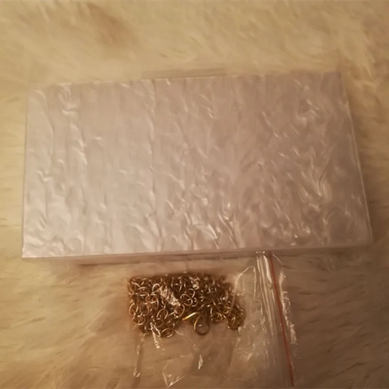 Индивидуальная акриловая коробка с надписью Wifey Pearl белые золотые или серебряные