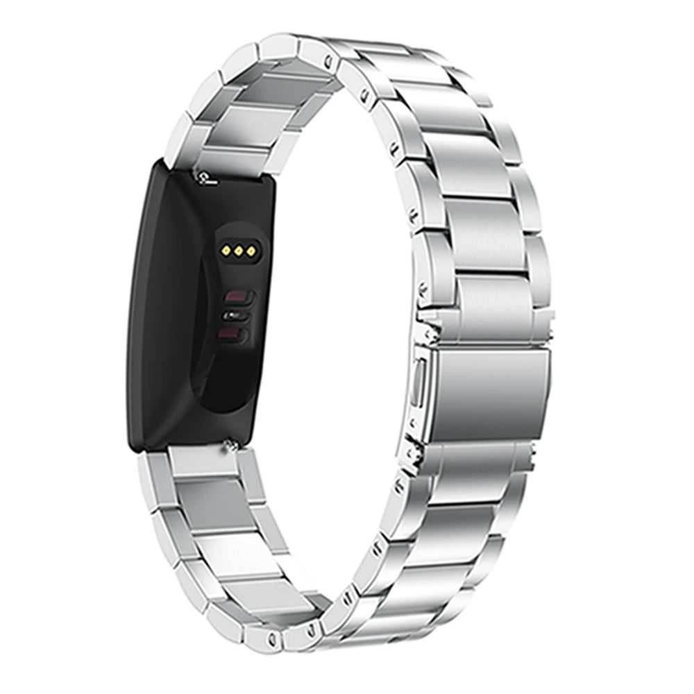 Ремешок для фитнес-трекера Fitbit Inspire HR /Inspire сменный Браслет из нержавеющей стали