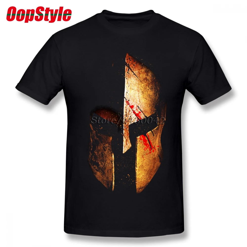 Мужская футболка с маской Molon LABE Spartan хлопковая Футболка больших размеров 4XL 5XL 6XL