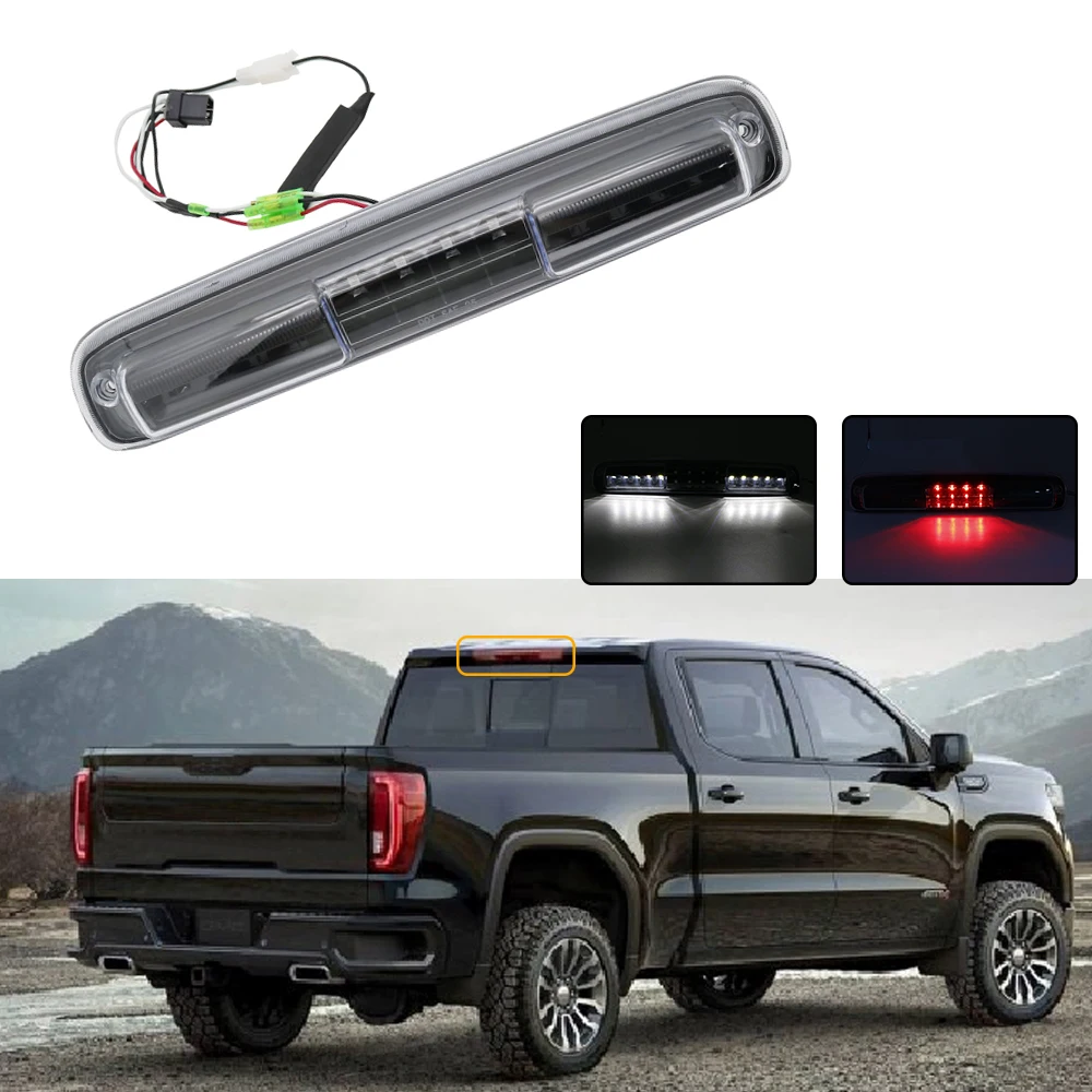 SOYAVISION дымовой светодиодный 3-й стоп-сигнал для Silverado Sierra 1500/2500/3500 99-06