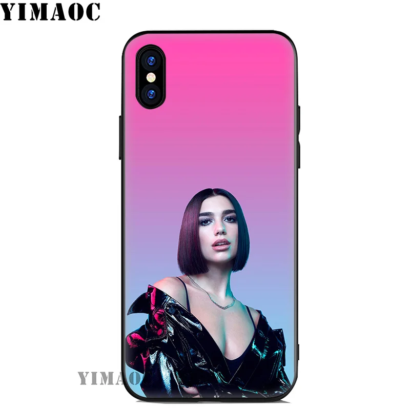 Мягкий силиконовый чехол YIMAOC Dua Lipa DuaLipa для iPhone 11 Pro Xr Xs Max X или 10 8 7 6 6S Plus 5 5S SE |