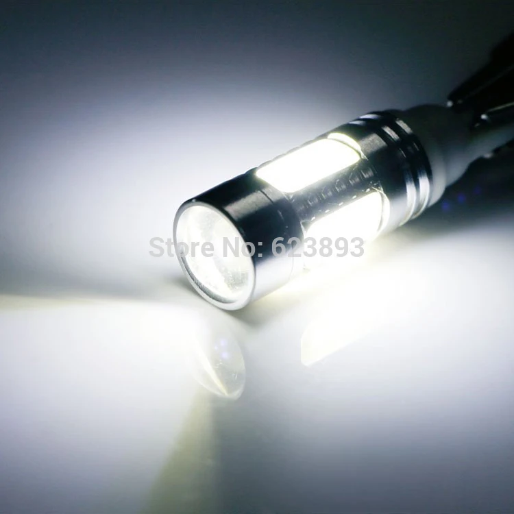 

2 Pieces/lot 7.5W Plasma High Power T10 LED Bulbs For Car Backup Reverse Lights, 912 921 T15
