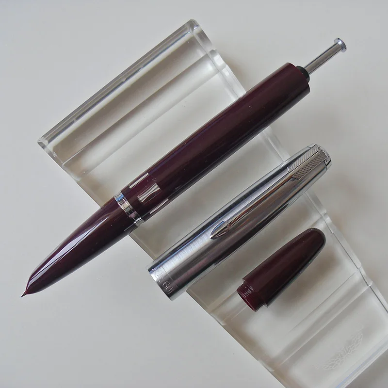 Wing Sung 601 0,5 мм Тонкий 12 к Золотой наконечник Классическая антикварная вакуумная авторучка металл+ ABS Корпус серебряный колпачок