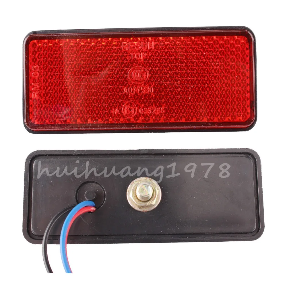 2 шт. мотоциклетные универсальные 24LED поворотные сигналы задние тормоза номерные