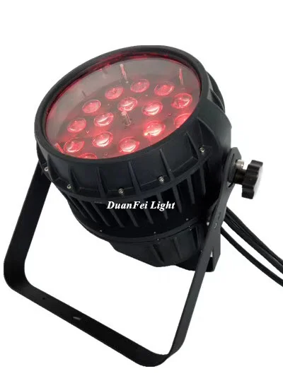 (Roadcase) 20 Лот лампа для вечеринок портативный диско свет rgbw зум led wash par 18x15w