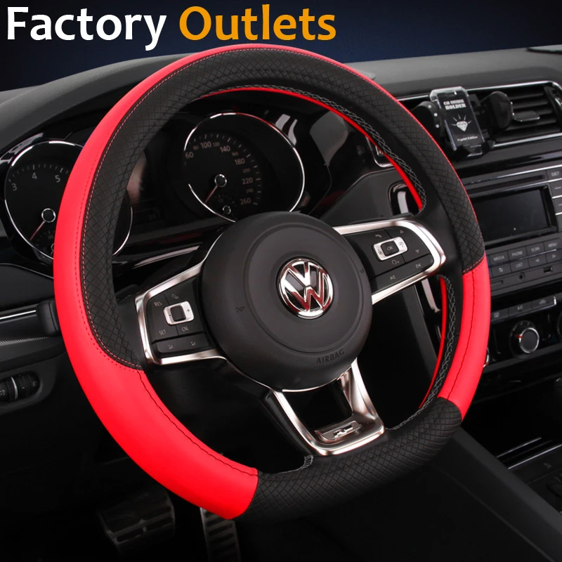 Кожаная искусственная кожа DERMAY D образной формы для VW Golf 7 Bettle 2008 2020 Scirocco Jetta Tiguan 2016
