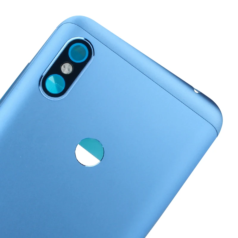 Для Xiaomi Redmi Note 6 Pro задняя крышка задняя батарея держатель sim-карты+ стекло камеры+ ключ для боковой кнопки запасные части