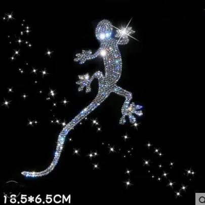 Автомобиль Лебедь кристалл Полный алмаз инкрустированный Стразы Большой gecko