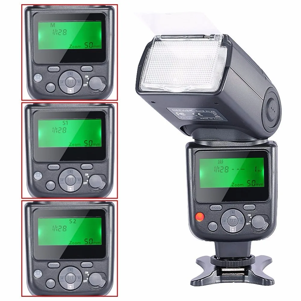 Вспышка Neewer NW670 для Canon T5i T4i T3i T3 700D 650D 600D 1100D 550D 6D 1Ds Mark I II III IV 5D I|speedlite for canon|flash speedlite
