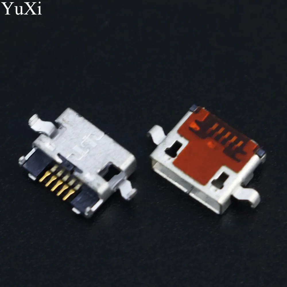 

YuXi Micro USB Jack Connector Charging socket For Redmi note2 Redmi 2 Tail Plug