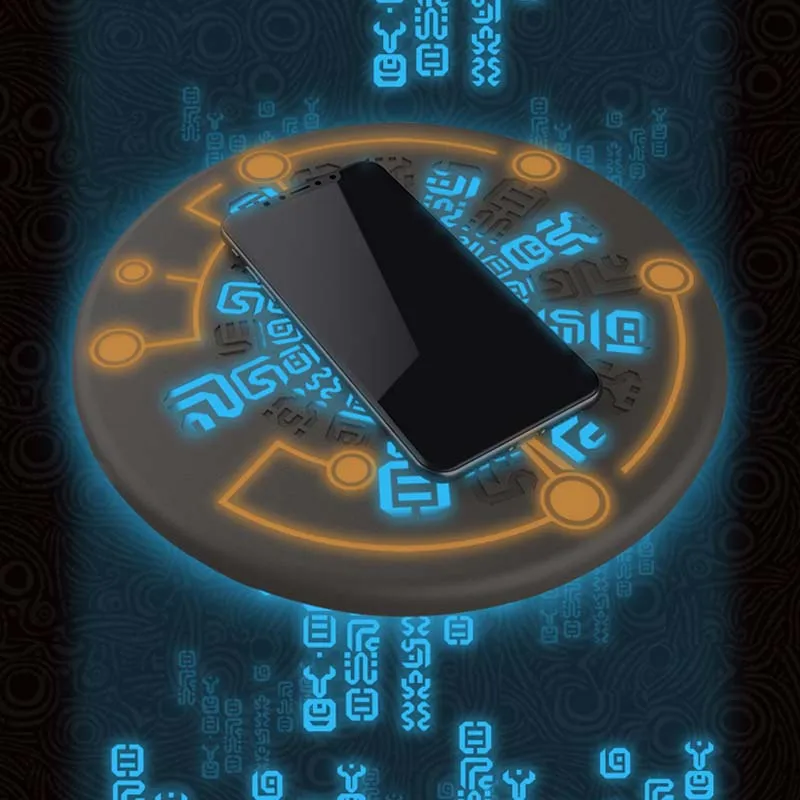 Беспроводное зарядное устройство Magic Circle для быстрой зарядки Qi iPhone X XS 8 samsung Xiaomi